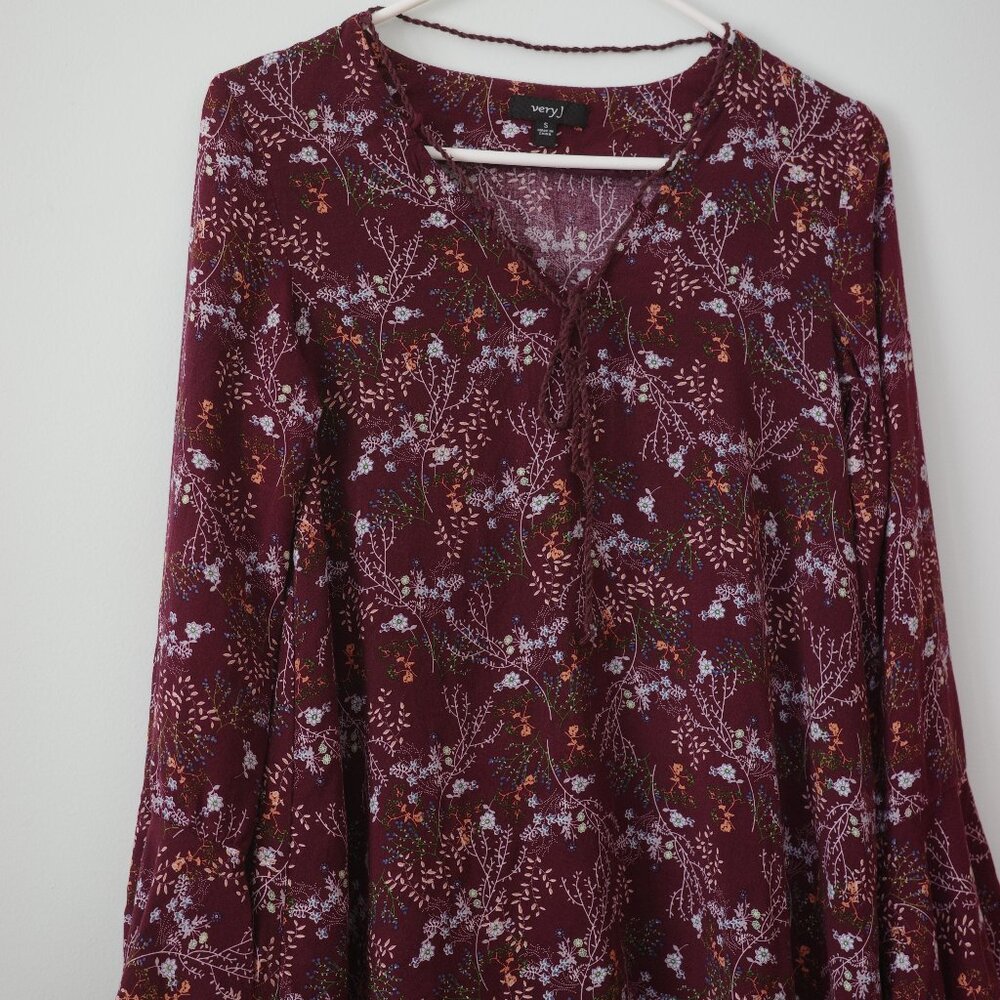 Blouse by Very J, Sz S, 100% Rayon